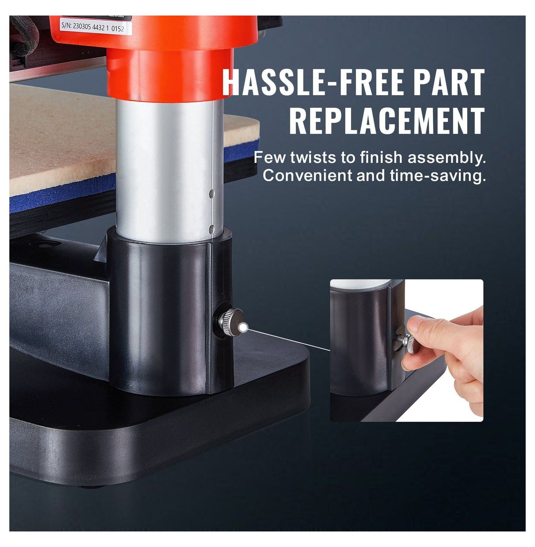 5-in-1 Heat Press Machine 12x15", 360 Swing Away, Digital Sublimation Iron for T-Shirts, Mugs, Caps, Bags, Pillow, Canvas, Beginner Friendly