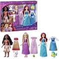 thumbnail image 4 of Disney Princess Royal Fashions and Friends 12 inch Fashion Doll, Ariel, Moana, and Rapunzel, Ages 4+, 4 of 5