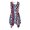 Splatter Paint, variant on HELLHERO Side Pockets Sleeveless Sundress, Tropical Floral Print Summer Sleeveless Dress Premium Polyester Round Neck Asymmetric Hem Midi Dress Tank