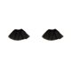 thumbnail image 1 of Guardurnaity tutú Vestidos de niña con cintura elástica Regalos de cumpleaños Ropa para ocasiones especiales Decoración de fiesta para Negro 2piezas, 1 of 6