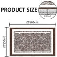 thumbnail image 2 of TECHVIDA Bathroom Rugs,Non-Slip Ultra Soft Bath Mat,Soft Absorbent Bathroom Rug,Machine Washable,(18"x26",Brown), 2 of 9