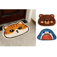 thumbnail image 1 of Kadlawus 3Pcs Faux Wool Bath Mat for Bathroom, Super Absorbent Non-Slip Floor Rug, Soft Bedroom Side Carpet, Home Decorative Mat for Kitchen, Living Room, 1 of 9