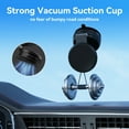thumbnail image 4 of Vacuum Magnetic Suction Phone Holder Bracket for Gyms Mirrors Mount Strong Grip, 4 of 11