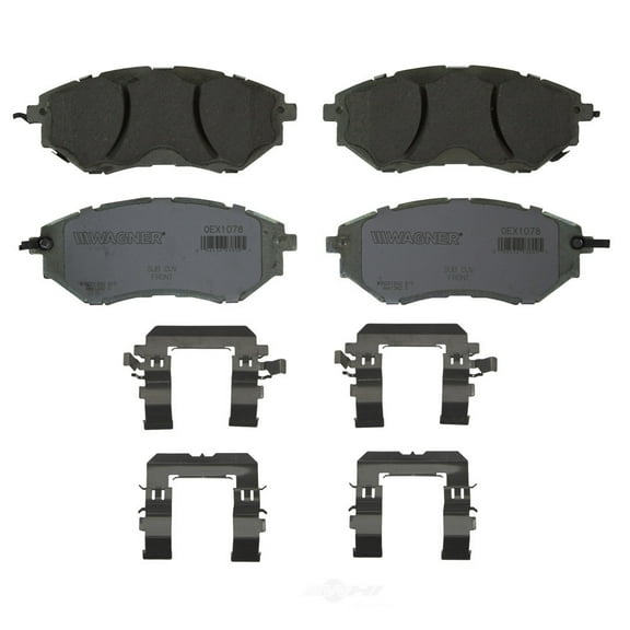 Disc Brake Pad Set Fits select: 2015-2019 SUBARU OUTBACK, 2014-2018 SUBARU FORESTER