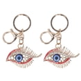 thumbnail image 1 of Accessoires Porte-Clés, 2 Pcs Oeil Strass Oeil Strass Porte-Clés Strass Haut de Gamme Performance, 1 of 5