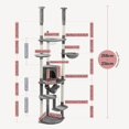 thumbnail image 1 of Adjustable 236-258cm Height Cat Tree with Condo Scratching Post Large Cat Tower rascadores de gato Cat Accessories Pet Cat Toys ShopWise Round, 1 of 8