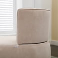 thumbnail image 5 of Furvclv Modern 360° Swivel Accent Chair, Velvet Round Barrel Chair With Hardwood Frame, Wide Upholstered Single Sofa Chairs For Living Room, Bedroom, Kids Room, 5 of 9