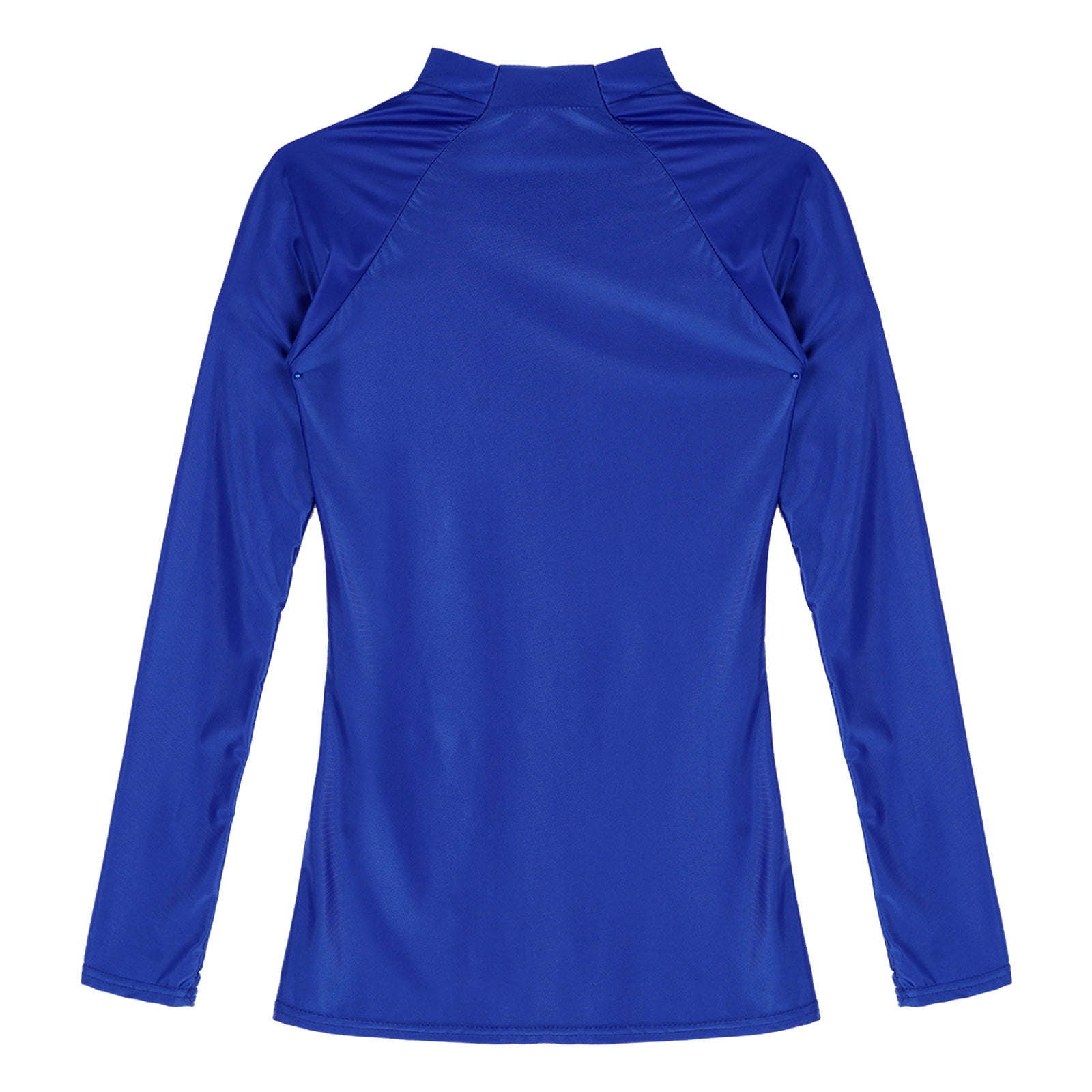 トップス OPTSTUFF DRAWSTRING NYLON LONG-SLEEVE T YIZYIF Womens Glossy Long Sleeve T-Shirt Seamless Nylon Spandex