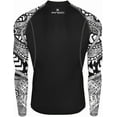thumbnail image 3 of Men's Running Fitness Cooling Sportswear Camo Compression Short-Sleeved Shirt + Pants Sets, 3 of 6