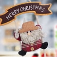 thumbnail image 2 of Gibobby Adornos y colgantes navideños Trillizo navideño Puerta de la muñeca Etiqueta colgante Tienda Interior Ventana Tienda Escena Decoración de nieve Colgantes(C), 2 of 5