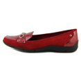 thumbnail image 5 of Karen Scott Womens Jazmin Square Toe Loafers, Red, Size 7.5, 5 of 5