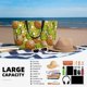 thumbnail image 5 of Disketp Tropical Summer Fruit Bolsa de Playa de Gran Capacidad, Bolso Impermeable y a Prueba de Arena para Mujer, Ideal para Playa, Piscina y Natación, 5 of 7