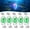 Green, variant on Ultra-Bright Fish Trap Lamp 5-Pack Fishing Lights LED Underwater Fish Lure Waterproof Lighted Bait Attractive 600M Deep Drop Fishing Lures Suitable for Deep-Water Fishing Accessories ,Blue