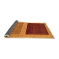 thumbnail image 2 of Ahgly Company Indoor Rectangle Abstract Orange Modern Area Rugs, 8' x 10', 2 of 4
