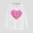 thumbnail image 2 of Inverlee Valentines Day Sweatshirt Women Sweet Love Heart Graphic Sweatshirts Trendy Pullover Sweater Tops Round Neck Gifts Long Sleeve Tops for Women, 2 of 5