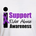 thumbnail image 3 of CafePress - Elder Abuse Support Fitted T Shirt - Fitted T-Shirt, Vintage Fit Soft Cotton Tee, 3 of 4