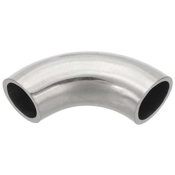 90 Degree Mandrel Bend Elbow, 5/8 Inch OD Steel Exhaust Elbow Piping Connector 316 Stainless Steel, 3 Pack