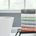 thumbnail image 4 of Modern Threads Bamboo Cotton Blend 6-Piece Bath Towel Set, Peach, 4 of 4