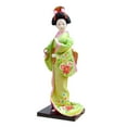 thumbnail image 4 of Ethnic Japanese Geisha Dolls Oriental Doll Decorative Traditional Statues Asian Folk for Home Store Office Desktop style C, 4 of 9
