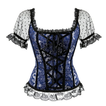 

Women Underbust Lace Bandage Waist Trainer Corsets Shapewear Body Shaper