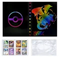 thumbnail image 2 of Trading Card Holder Card Album Binder, Protection Folder Book Collectible Card Album, 4-Pocket with 30-Pages 240-Trading Cards Capacity, Present for Children-AAB2, 2 of 5