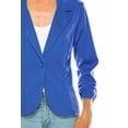 thumbnail image 6 of MOA COLLECTION Women's Basic Long Sleeves Button Blazer Jacket, 6 of 6