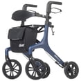 thumbnail image 6 of Drive Medical AeroWalk Ultra-Lite Rollator, Standard, Blue, 6 of 6