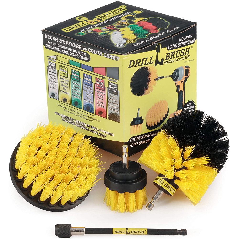 Drill Brush Power Scrubber Brush Set Drill Brush Kit With Extension