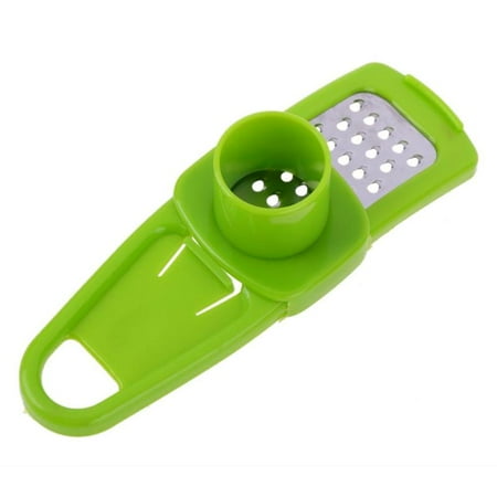 

1PC Stainless Steel Garlic Presses Manual Grinder Peeler Slicer Chopper Cutter Curve Fruit Vegetable Tools Kitchen Gadgets