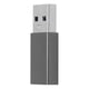 thumbnail image 3 of Adaptador USB tipo C a USB 3.0 - Carga rápida, gris carbón, 3 of 10