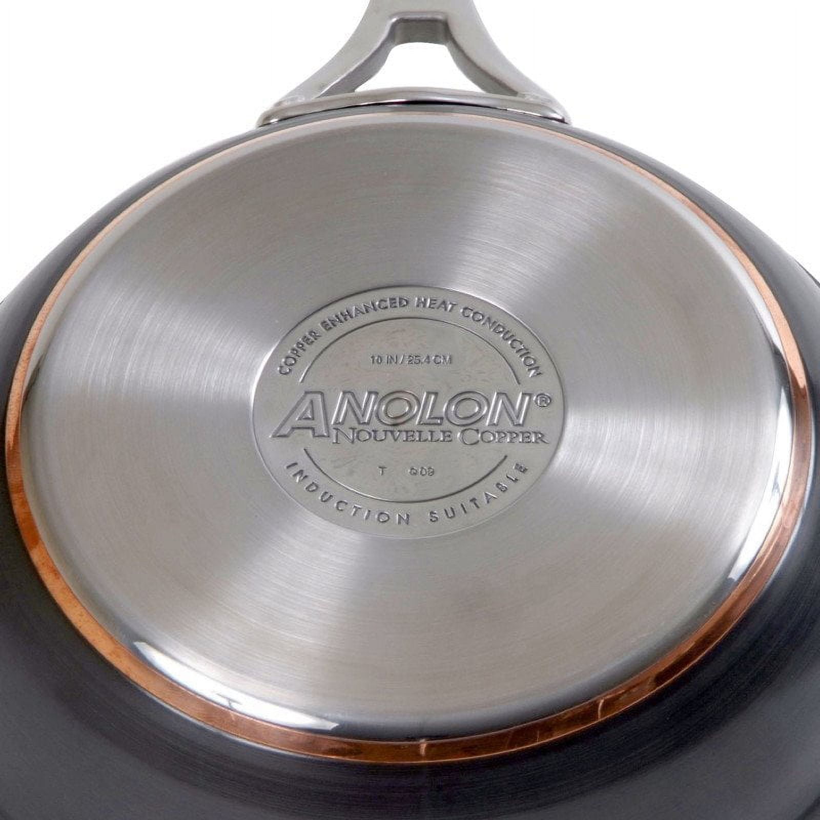 Anolon Nouvelle Copper Hard Anodized Nonstick 8-1/2-Inch Skillet