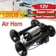 thumbnail image 5 of Kit de repuesto de bocinas de aire Super Train de 600 dB, 12 V, impermeables, dobles, eléctricas y de aire para coche con compresor, accesorios universales para helicópteros., 5 of 9