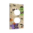 thumbnail image 2 of ZICANCN Outlet Covers Wall Plate, Wounded Pumpkin Ghost Monster Light Switch Cover Decorative, Duplex Toggle Combo 1-Gang, 2 of 9