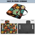thumbnail image 6 of Whosucclay Retro Floral Golf Cart Seat Cover, 4 Convenient Pockets Seat Towel Seat Blanket for EZGO Club Car 2 Person Carts, 6 of 9