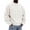 White, variant on IAJDKMEK Men's Corduroy Crewneck Sweatshirt - Relaxed Fit Long Sleeve Pullover Top for Men, Casual Everyday Sweatshirt with Soft Texture,Army Green L