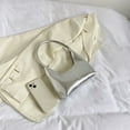thumbnail image 4 of Composite Shoulder Bag Large Capacity Snakeskin Pattern Durable PU Daily Leisure, 4 of 9