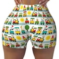 thumbnail image 2 of Balery Train With Animals Pantalones cortos de entrenamiento estampados para mujer, sin costuras, ajustados, para gimnasio, yoga, correr, deportes, ejercicio activo, fitness.-Medium, 2 of 8