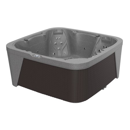 Aquarest Spas DayDream 3000 6-Person 30-Jet Plug and Play Hot Tub with LED Waterfall includes step, tub cover, and cover lifter, Keystone/Espresso