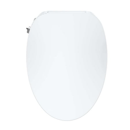 TEQIN Heated Bidet Toilet Seat,Electric Toilet Seat with Multiple Spray Modes, Smart Toilet Seat With Night Light Unlimited Warm Water, Auto Open & Slow Close Lid,Dual-Nozzle Rear & Feminine Wash