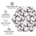 thumbnail image 4 of Gaeub Bird Print 6 Pcs Leather Coasters for Drinks ,Drink Coasters Sets,Drink Table Cup Coasters for Living Room Kitchen Coffee Decor,Hexagon, 4 of 7