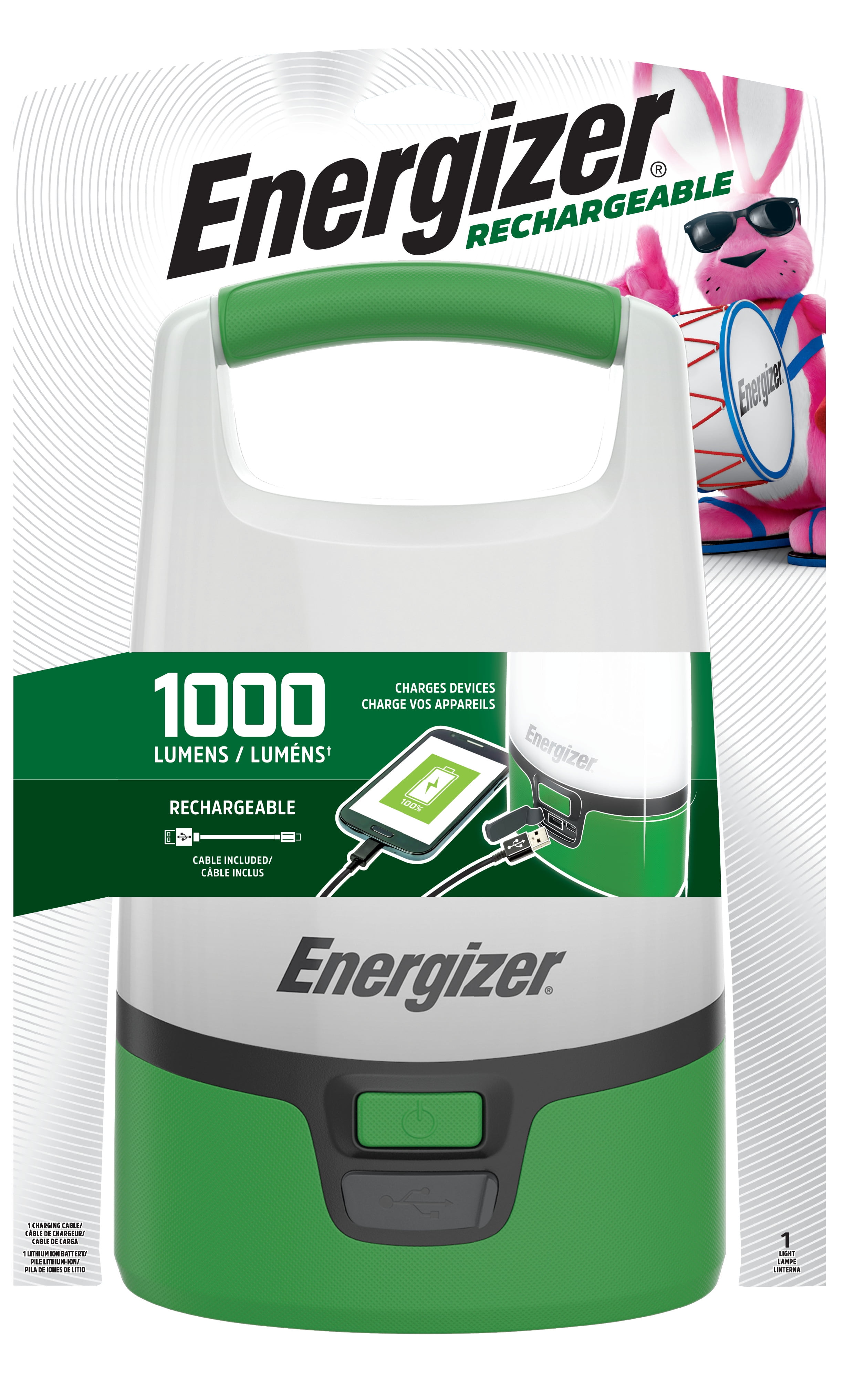 Energizer Rechargeable Lantern, 1,000 Lumens