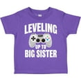 thumbnail image 3 of Inktastic Leveling Up to Big Sister Girls Toddler T-Shirt, 3 of 5