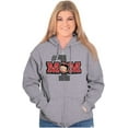thumbnail image 4 of Betty Boop Number 1 Mom Mother's Day Zip Hoodie Sweatshirt Women Brisco Brands S, 4 of 6