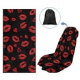 thumbnail image 5 of Garronmavis Lipstick Sport Car Towel Seat Cover Gym Car Seat Towel for Sweat Washable Car Seat Towel Breathable Towel Cover Car Seat Protector for Pets, 5 of 7