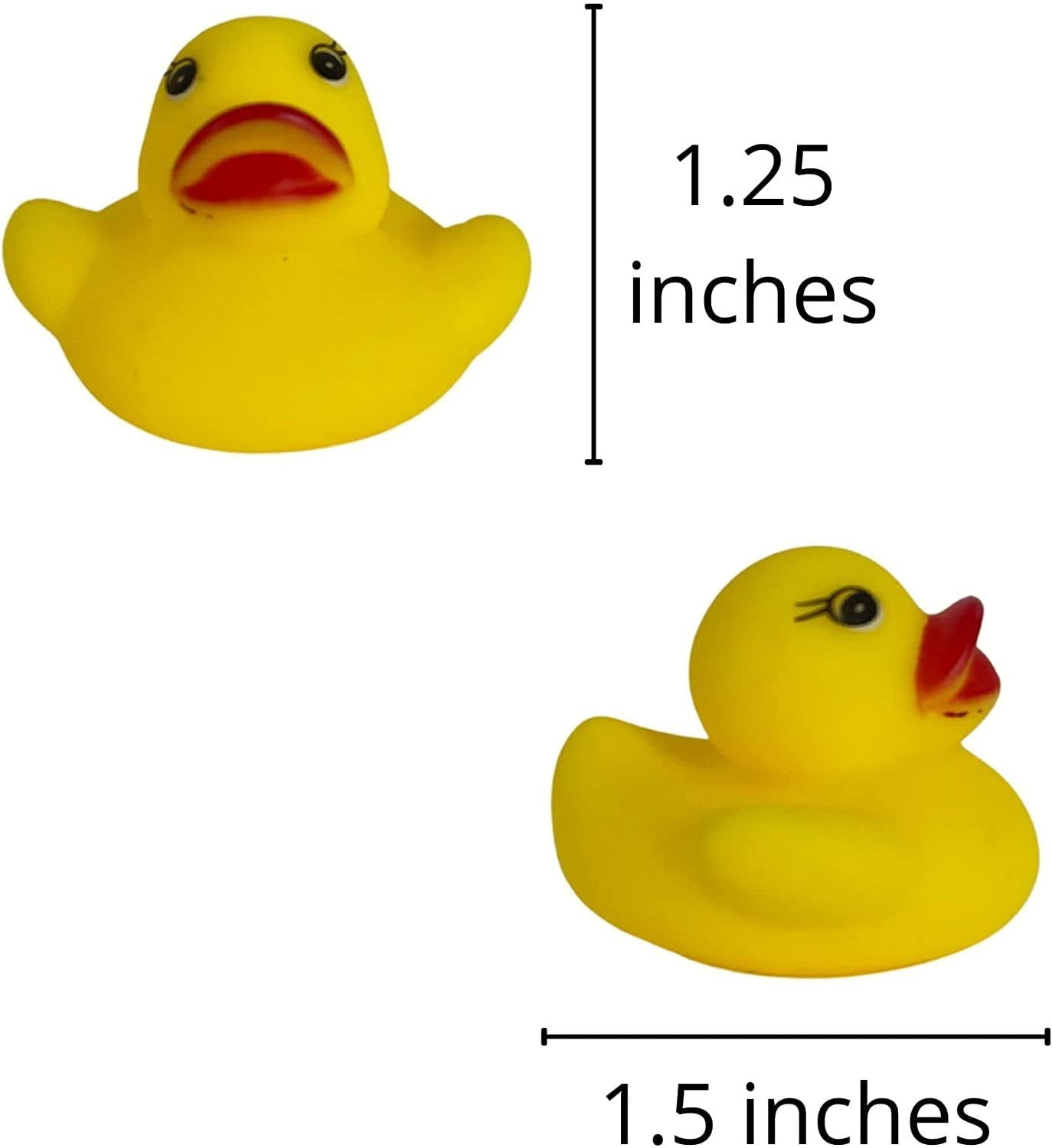 90 Pack Bulk Cruising Ducks Tag Kit with Rubber Ducks & Rubber Bands  Mini Rubber Ducks-Circle Cruising Duck Tags-Rubber Bands  Cruising Ducks Circle Tag with Hole