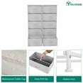 thumbnail image 5 of YITAHOME Fabric Dresser 10 Drawers Storage Unit for Closets, Metal Frame, Light Gray, 5 of 10