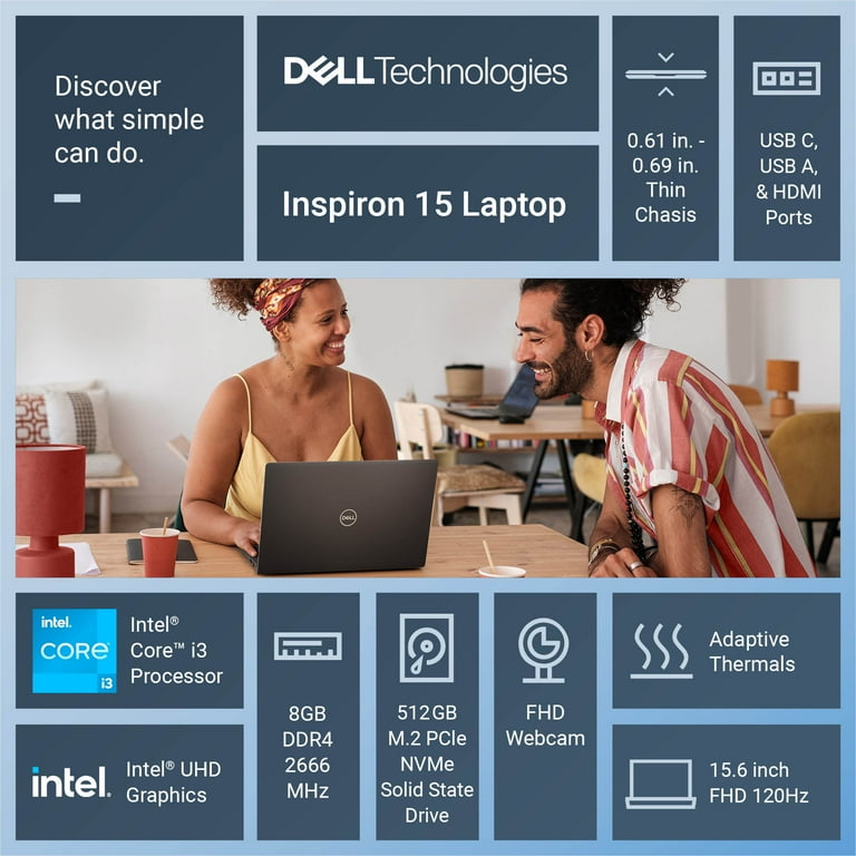 美品　Inspiron15 3530 16GB SSD 512GB 120hz Amazon.com: Dell Inspiron 3530 Laptop - 15.6-inch FHD 120Hz