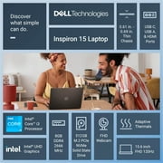 Dell Inspiron 15 Laptop 3530 15.6-inch FHD Intel Core i3-1305U 8GB RAM 512GB NVMe SSD Carbon Black