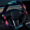 thumbnail image 2 of Galactic Planet 14.5 Inch Printing PVC Leather Steering Wheel Cover Car Wheel Covers Auto Accessories, 2 of 6