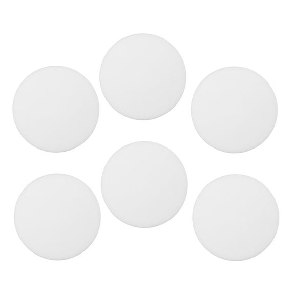 Hemoton 6pcs Ceiling Light Diffuser Covers Anti-Dazzling Lampshade For Spotlights Round Plastic Replacement Round Lamp Diffusers